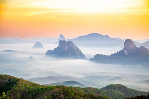 Rice terraces near Doi Tapang in Chumphon, Thailand