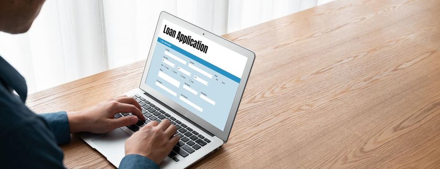 Online loan application form for modish digital information collection on the internet network