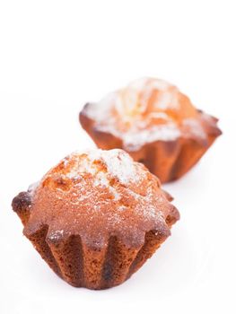 cupcake isolated on a white background. With clipping path.