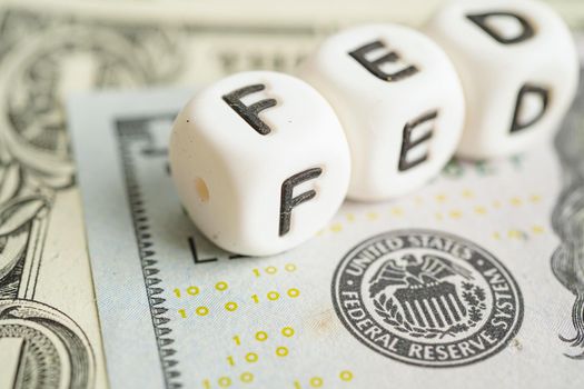 FED The Federal Reserve System, the central banking system of the United States of America. 