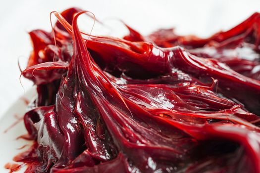 Grease, red excellent water resistance synthetic lithium complex grease for moving path and machinery lubrication for automotive and industrial.