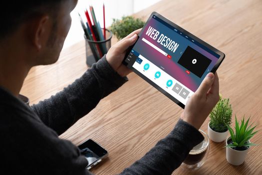 Website design software provide modish template for online retail business and e-commerce