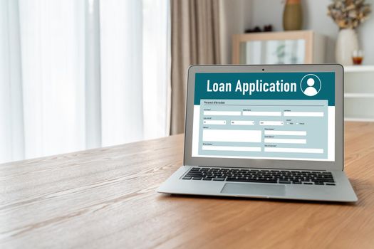 Online loan application form for modish digital information collection on the internet network