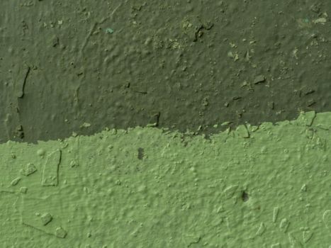 Abstract background from two different shades of green. Wall Painted Two Tone.