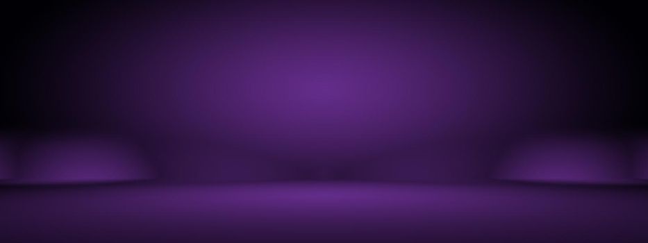 Studio Background Concept - abstract empty light gradient purple studio room background for product