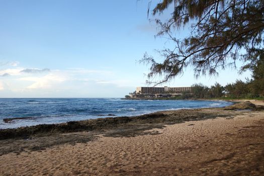 Beach at Turtle Bay, Oahu Island North Shore, Hawaii