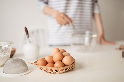 Ingredients to make a Cake