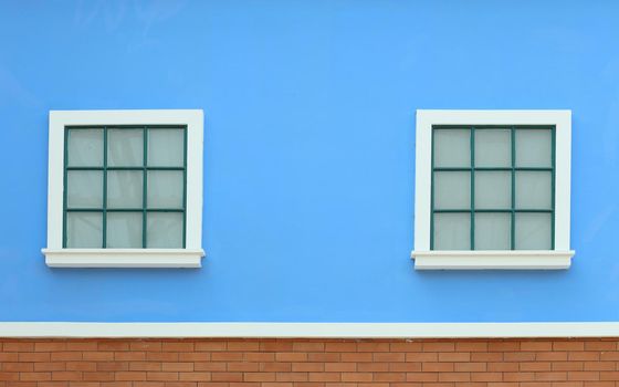 Vintage window with wall background (Venice or Italian style)