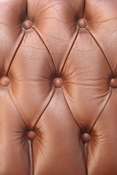 Genuine leather upholstery background for a luxury decoration 