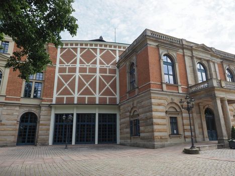 Wagner Festspielhaus translation Festival Theatre in Bayreuth, Germany