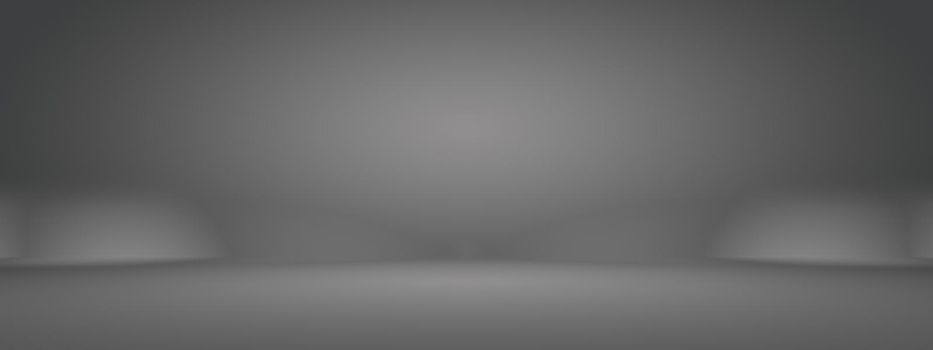 Abstract luxury blur dark grey and black gradient, used as background studio wall for display your products