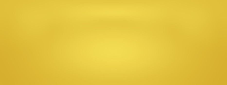 Abstract Luxury Gold yellow gradient studio wall, well use as background,layout,banner and product presentation