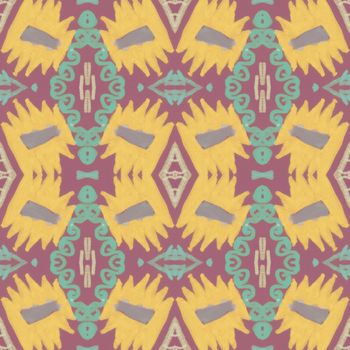 Navajo seamless background. Mexico motif design. Hand drawn native print. Abstract american indian ornament. Geometric maya illustration. Art ethnic texture. Navajo seamless pattern.