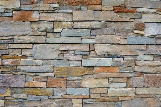 Beige gray brick wall background grunge texture