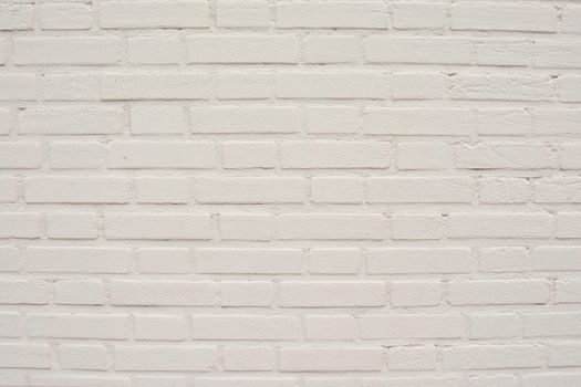 White old brick wall texture for background