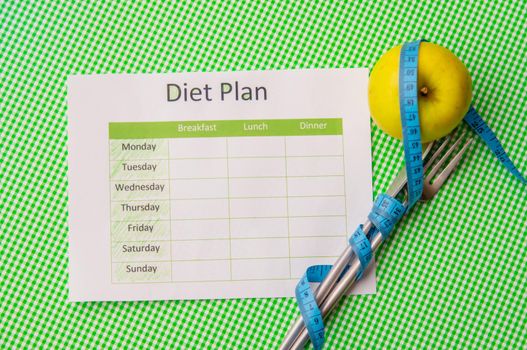 Weekly diet plan. The concept of proper nutrition. Selective focus. nature.