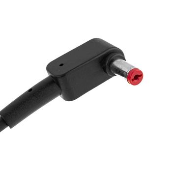 plug for laptop charging socket, on white background