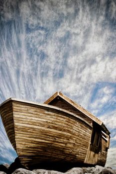 Boat of noah vertical image