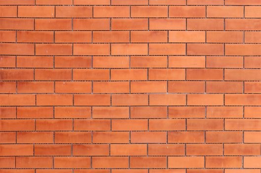 orange brick wall texture and background