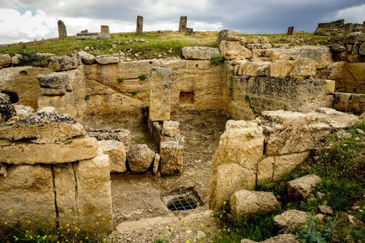 8 May 2022 Diyarbakir Turkey. Zerzevan castle border headquarters of the Roman Empire