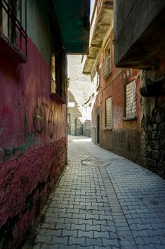 8 May 2022 Diyarbakir Turkey. City Walls of Diyarbakir Sur ici in Diyarbakir;