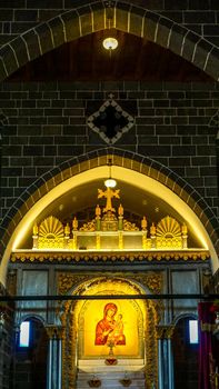 8 May 2022 Diyarbakir Turkey. Surp Giragos Armenian church in Diyarbakir