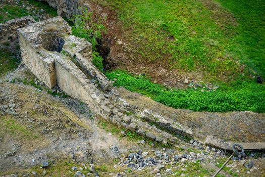 8 May 2022 Diyarbakir Turkey. Cistern of City Walls of Diyarbakir Sur ici in Diyarbakir