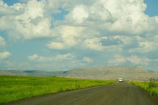 Beautiful countyside roads of South Eastern Turkey