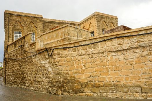 12 May 2022 Midyat Mardin Turkey. Mor Saint Barsavmo Church in Midyat Turkey