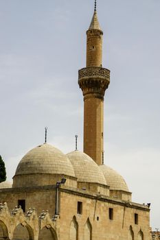14 May 2022 Sanliurfa Turkey. Urfa Balikligol Halil ul Rahman mosque at Sanliurfa Turkey
