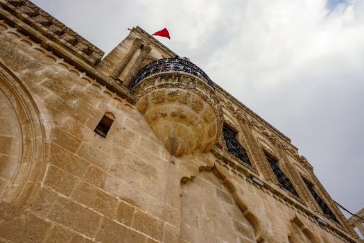 12 May 2022 Midyat Mardin Turkey. Cityscape and churches of Midyat Turkey