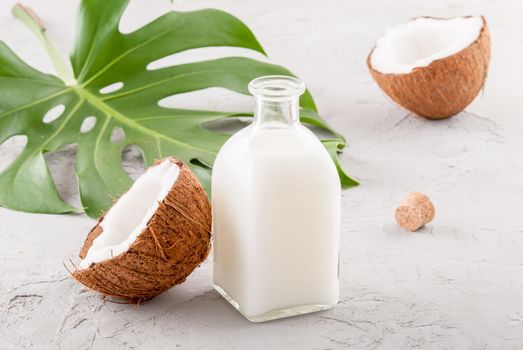 cold-pressed coconut oil. High quality photo