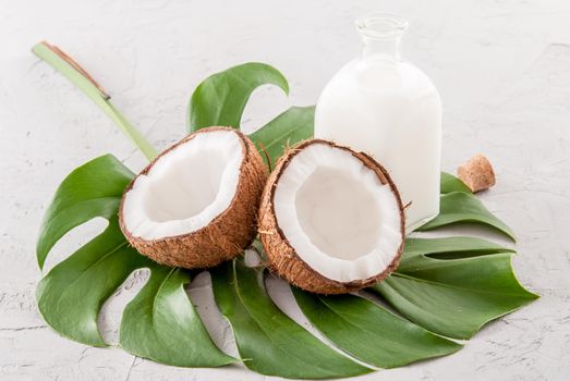 cold-pressed coconut oil. High quality photo