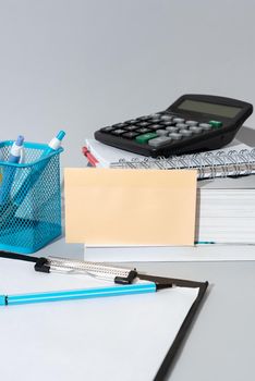 Important Idea Shown On Phone On Desk With Cup With Pencils And Books.