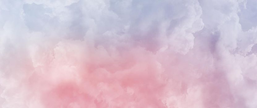 Festive Wisps Of White Heaven Or Dream Colorful Banner Background Wallpaper Concept Of Celebration For Website Header, Web Banners,internet Marketing,print Materials,presentation Templates