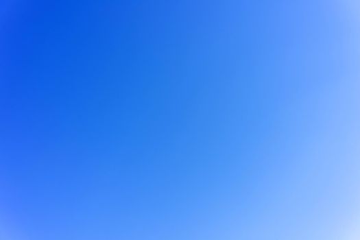 Light blue gradient sky. Natural blue background.