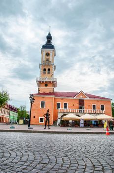 Kamyanets-Podylskiy, Ukraine 5 april 2018: Town hall