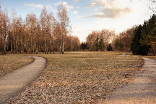 Olexandria Park in Bila Tserkva Ukraine