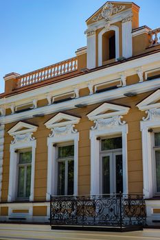 Architecture of oldest historical part of Tbilisi, capital city of Georgia