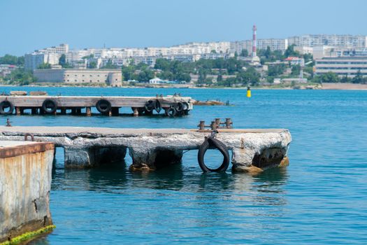 Rope sea pier travel water bollard marina dock nautical harbor, for boating recreation from sport and metal knot, line free. Dolomites beauty beautiful, adventure