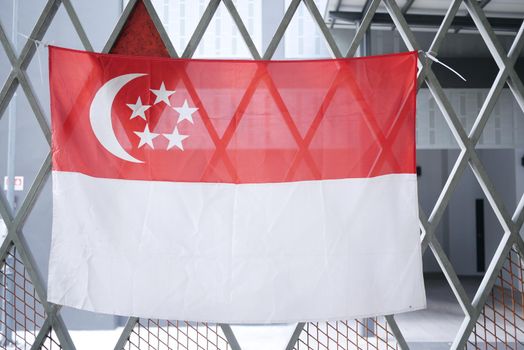 Singapore flags for celebration national day.