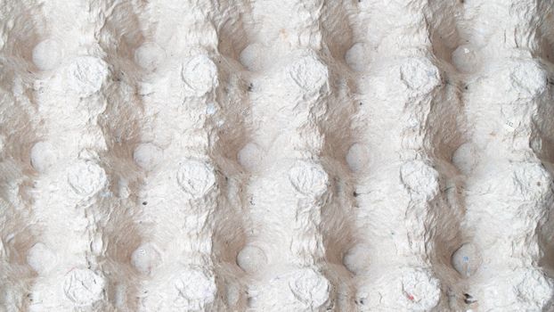 close-up white egg lattice background three-dimensional pattern with bulges