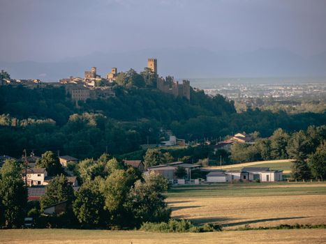Castell'Arquato , one of most beautiful medieval town of Italy