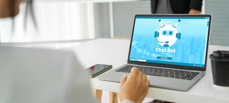 Chatbot software application for modish online business that automatically reply to customer questions