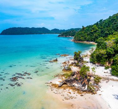 Koh Phayam beach in Ranong, Thailand. High quality photo