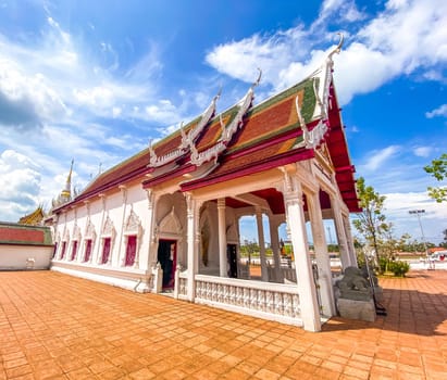 Wat Phra Boromathat Chaiya in Surat Thani, Thailand. High quality photo