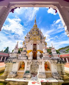 Wat Phra Boromathat Chaiya in Surat Thani, Thailand. High quality photo