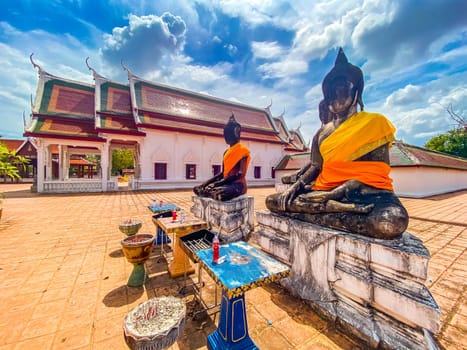 Wat Phra Boromathat Chaiya in Surat Thani, Thailand. High quality photo