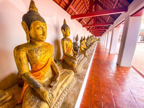 Wat Phra Boromathat Chaiya in Surat Thani, Thailand. High quality photo