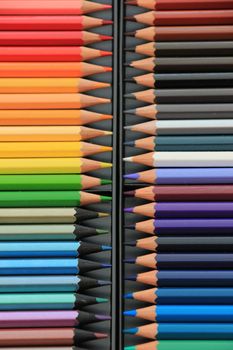 Brand new unused color pencils in box